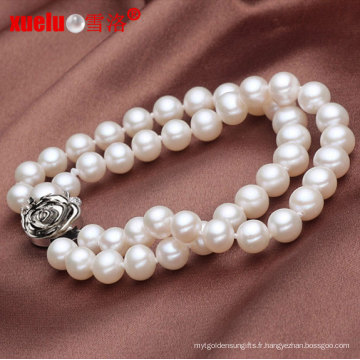 5-6mm Bijoux Bracelet Perle Culture Traditionnelle